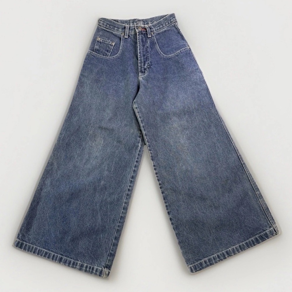 *VINTAGE* Y2K Wide Leg Jeans Sutter’s American Legend‎ Women’s 26 “JNCO” Style